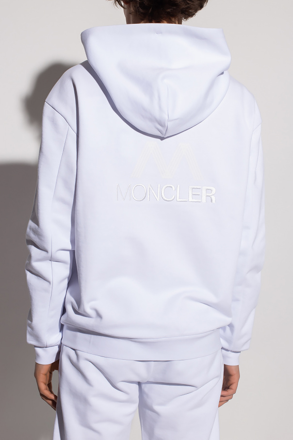 MONCLER - 【SALE】MONCLER FRGMT 21AW スウェット パーカー 白